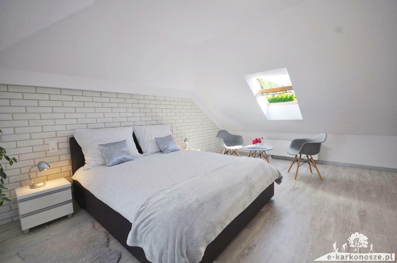 Apartament Widok Na Karkonosze Apartment Jezow Sudecki Bagian luar foto